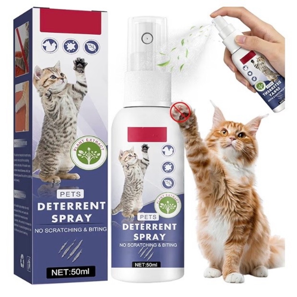Tetra Cat Deterrent Spray for Furniture. NET 50ml, NEW